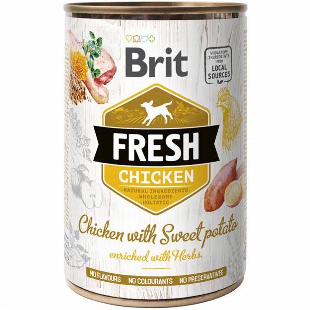 BRIT FRESH CHICKEN 400 G